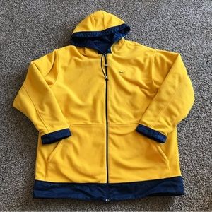 Nike Reversible Gold/Blue Zip Up Jacket
